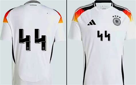 adidas german football shirt 44.